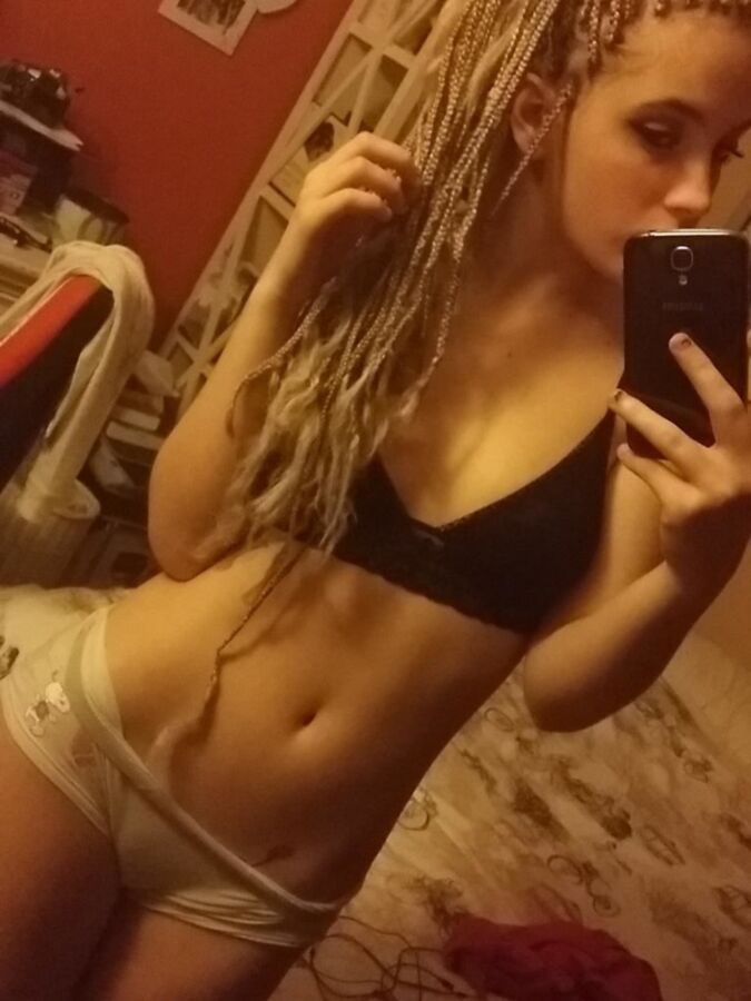 Dread Skinny Blonde Teen photo