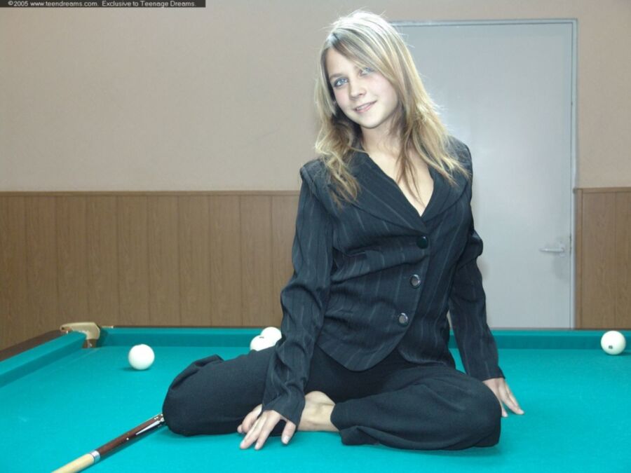 Free porn pics of Liza, Billiards 3 of 73 pics
