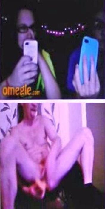 Free porn pics of Omegle Assfuck Photo Session with two Cute Ladies CFNM 6 of 8 pics