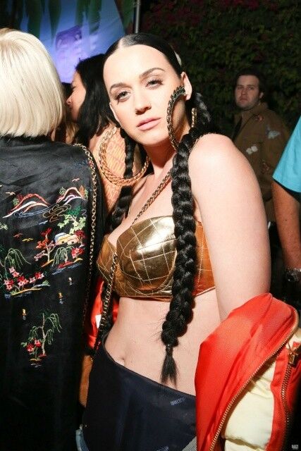 Free porn pics of Katy Perry See Through Shirt at Coachella 8 of 12 pics