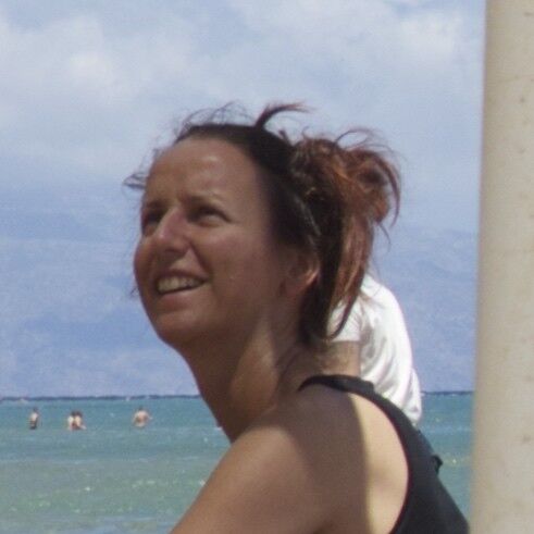 Free porn pics of Girl with a bun caught topless in Agia Marina, Creta. 16 of 18 pics