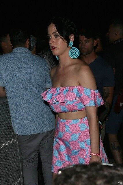 Free porn pics of Katy Perry See Through Shirt at Coachella 6 of 12 pics