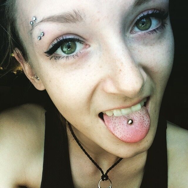 Free porn pics of cute girls from instagram with tongue piercings 4 of 64 pics