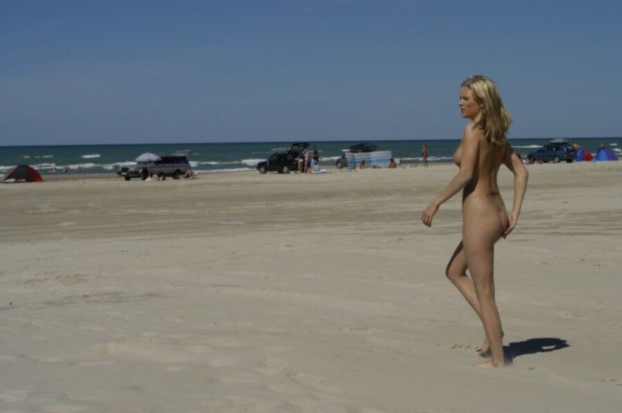 Free porn pics of Blonde on Beach 22 of 40 pics