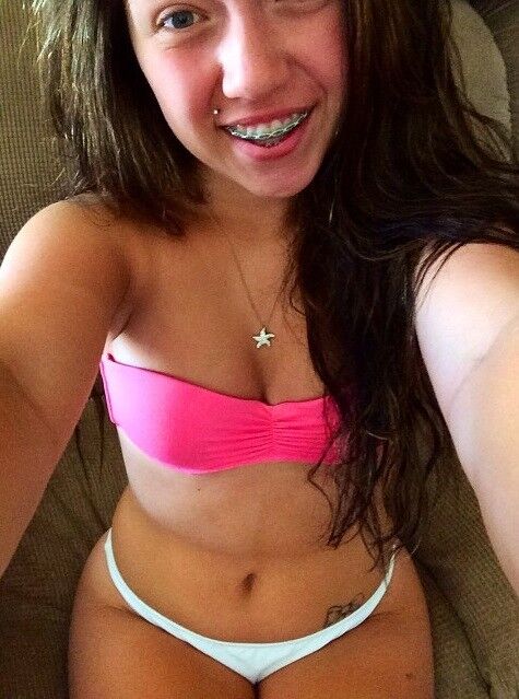 Free porn pics of The Most Gorgeous Teen Girl Ever Almost Nude Selfie 1 of 1 pics