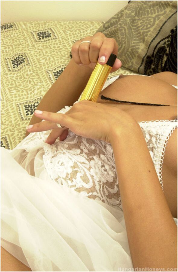 Free porn pics of Anetta Keys - White Lace Lingerie 18 of 51 pics