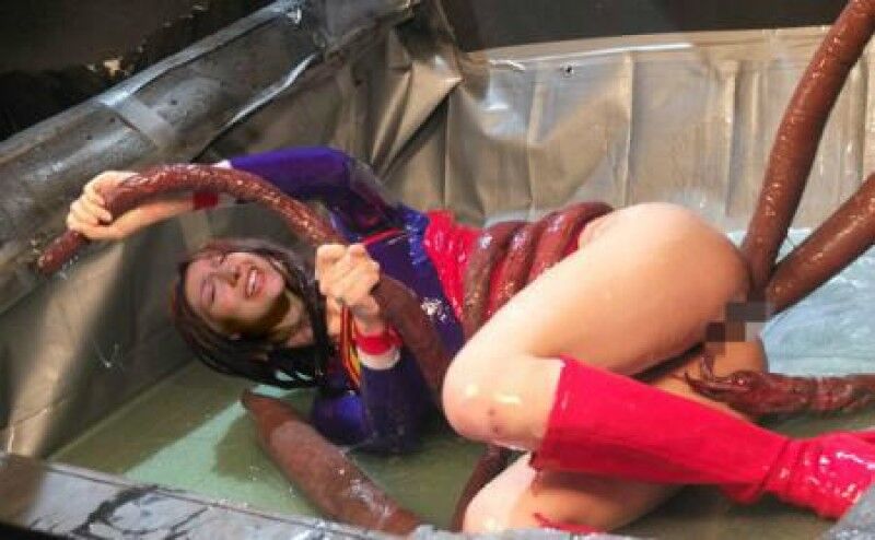 Free porn pics of Melissa Benoist as Supergirl peril tentacles bondage 1 of 12 pics