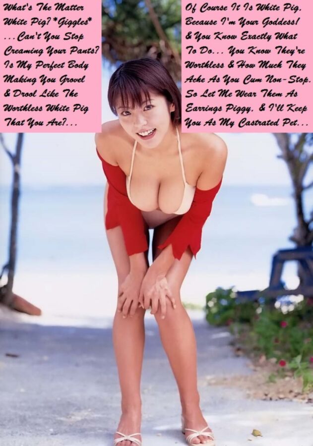 Free porn pics of Japanese Goddesses Demand Your Worship... And Your White Balls 5 of 37 pics
