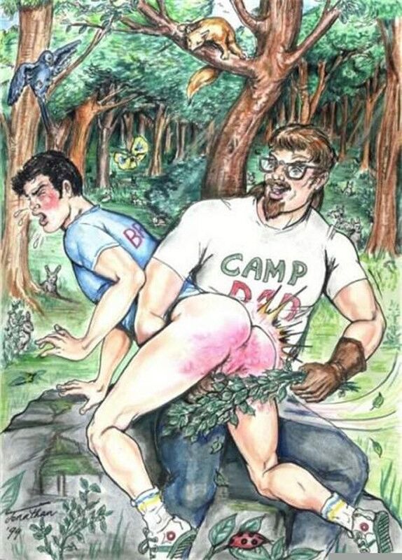 Free porn pics of Spanking drawings by Jonathan.  21 of 36 pics