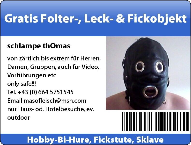 Free porn pics of schlampe thOmas - das Folter-, Leck-  1 of 3 pics